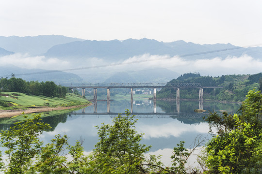 渠江风光