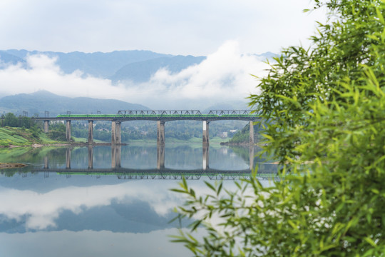 渠江风光