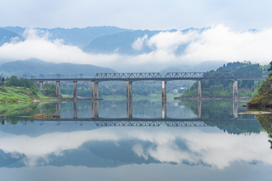 渠江风光