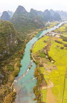 桂林阳朔遇龙河