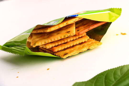 美食摄影甜点零食苏打饼干