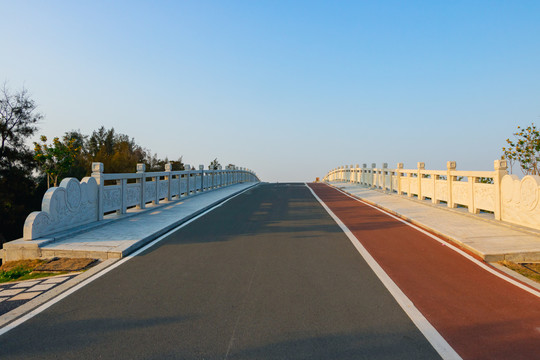 公园散步道路