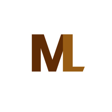 ML字母logo标志设计