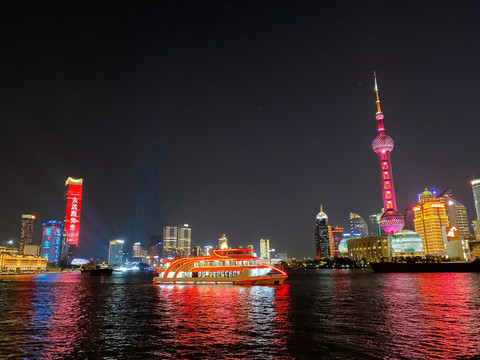 黄浦江夜景