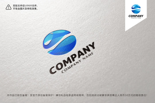 字母O科技标志logo