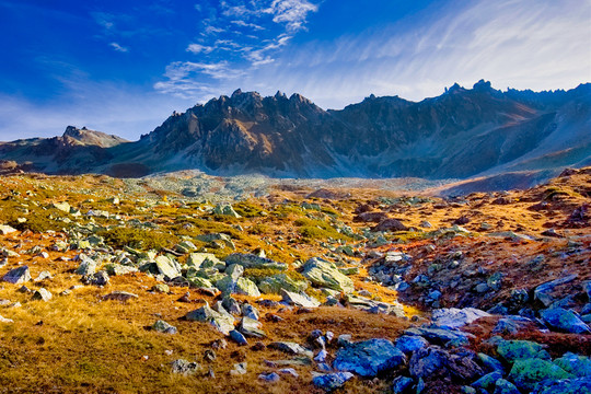 山景与群山