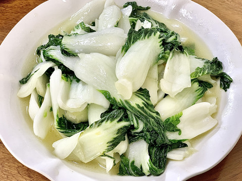 上汤奶白菜