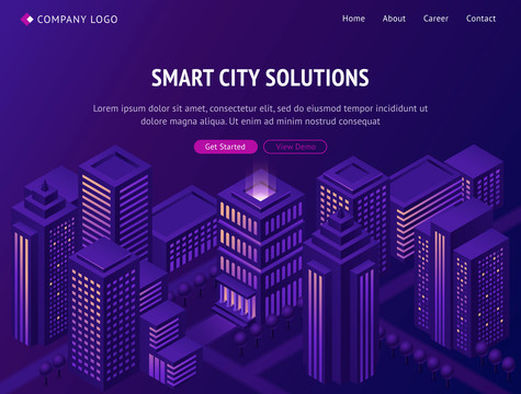 新世代智能城市网站封面