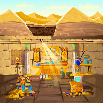 埃及古文明地窖生活插图