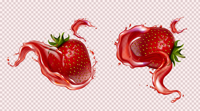 草莓饱水感元素