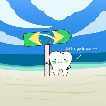 牙齿前往巴西旅行插图