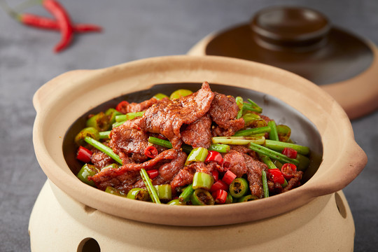 小炒黄牛肉