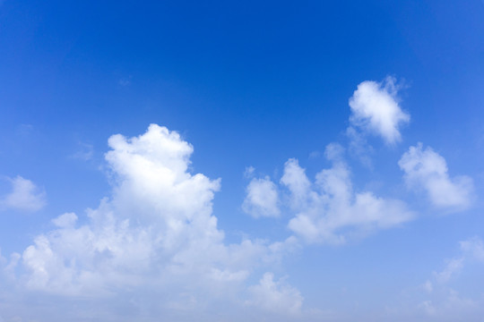 蓝天白云素材背景