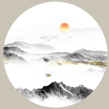 山水装饰画