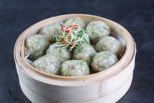 发财水晶肉圆