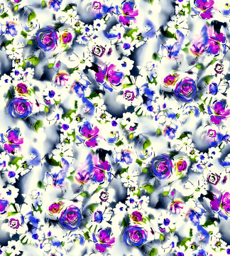 米底紫系花