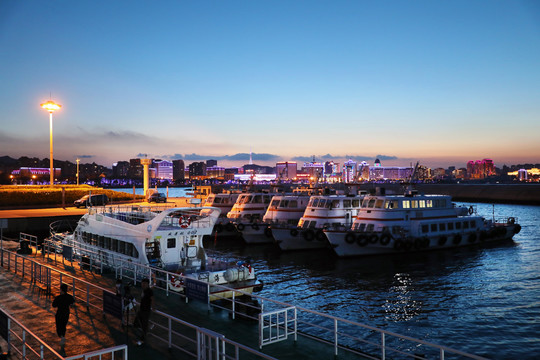 港湾夜景