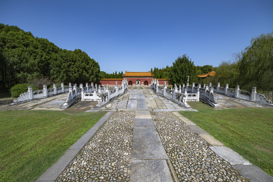 明显陵旧红门