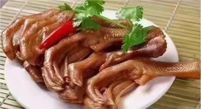 卤鸭脚