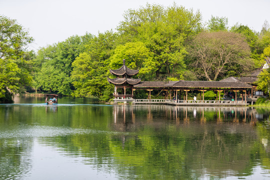 杭州西湖浴鹄湾