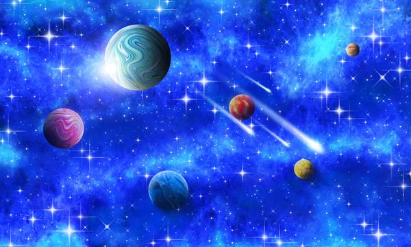 星空宇宙星球