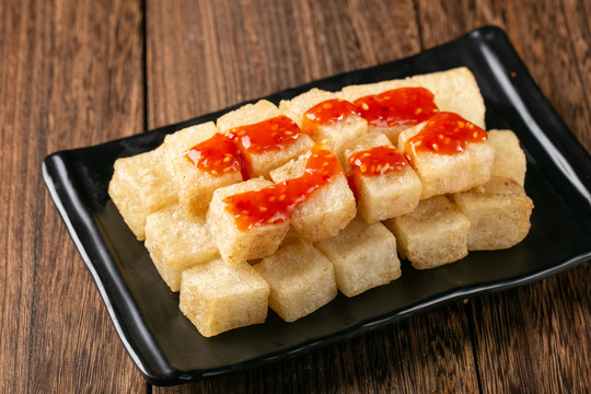 油炸焖子
