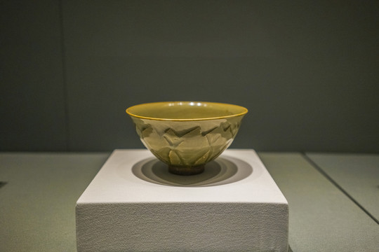 宋代耀州窑青釉碗宋代瓷器瓷碗
