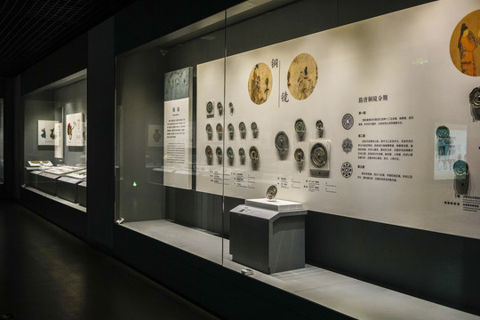 铜镜青铜器历史文物展厅设计