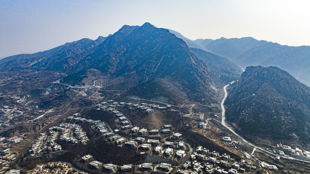 天津蓟州山区航拍