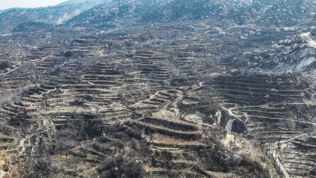 天津蓟州山区航拍