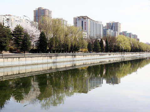 北京城市风光凉水河