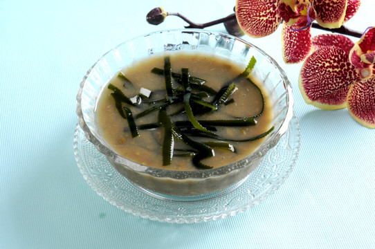 海鲜绿豆沙