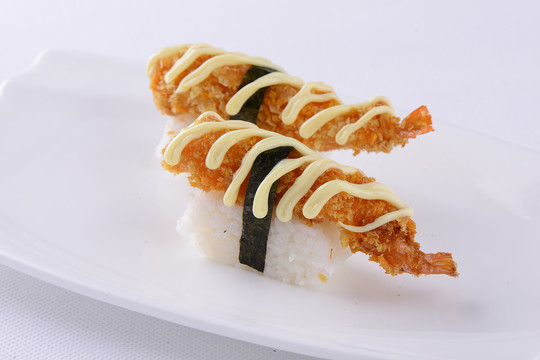 炸虾寿司