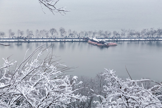 杭州西湖雪霁
