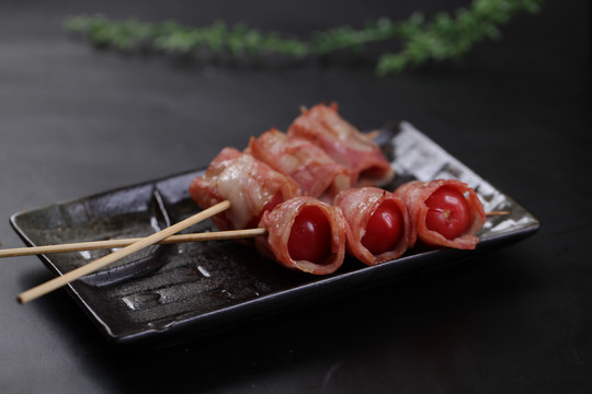 培根小西红柿串