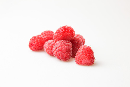 新鲜水果覆盆子树莓浆果