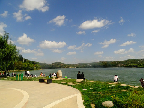 公园湖泊