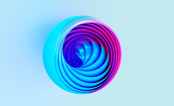 3D螺旋球