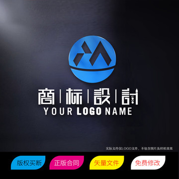 MA字母标志LOGO