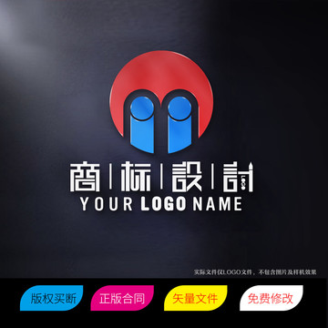 MI字母标志LOGO