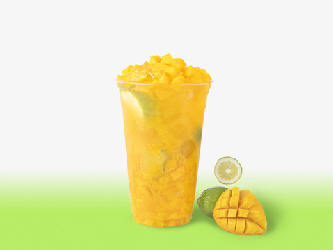 芒果柠檬茶