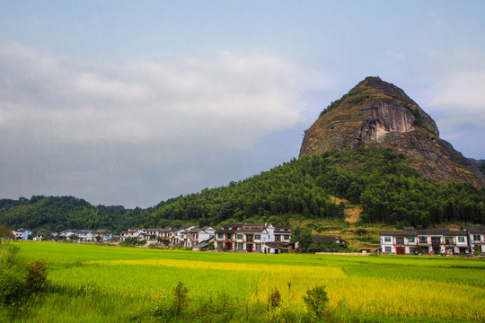 湘中丘陵田园风光