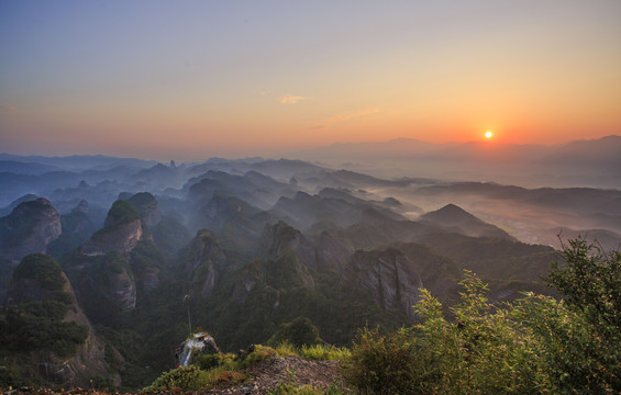 湖南崀山风光