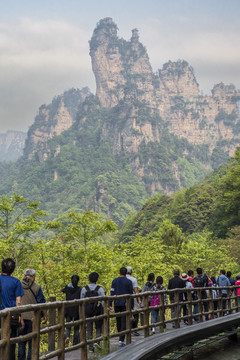 张家界宝峰湖风光