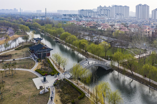 聊城带状公园