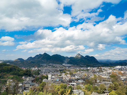 贵州青岩古镇5A景区