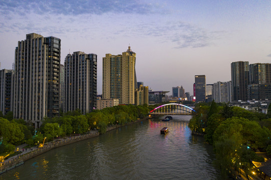 浙江杭州市大运河西湖文化广场