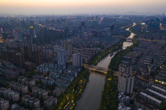 浙江杭州市大运河西湖文化广场