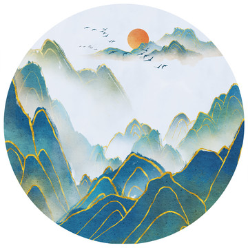 山水画