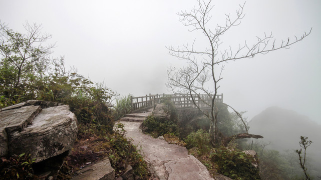 圣堂山风景